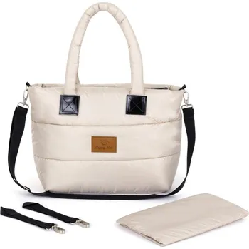 Přebalovací taška HappyBee Taška bez kožíšku Trinity Latte