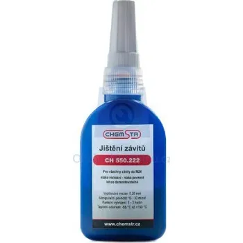 Průmyslové lepidlo Lepidlo na závity CH 550.222, CHEMSTR 250 g, barva fialová, balení 1 ks