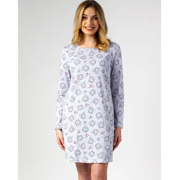 Dámské pyžamo Regina dámská bavlněná noční košile 135