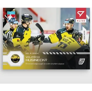 Karetní hra Hokejová karta Live Tipsport 2024-2025 - L-06 Vojtěch Husinecký