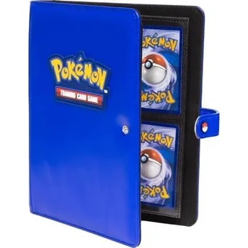Sběratelská karetní hra Pokémon album na karty A5 na 160 karet - Blue (Snap Binder)