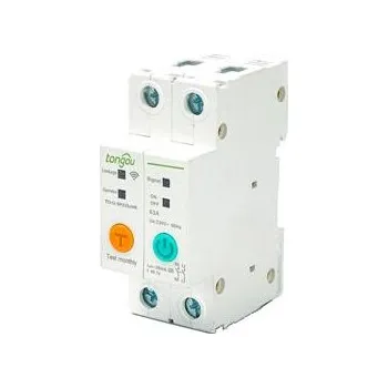 Jistič Jistič Tongou TO-Q-SR263JWE 230V/63A 2P s Wi-Fi ovládáním, na DIN lištu