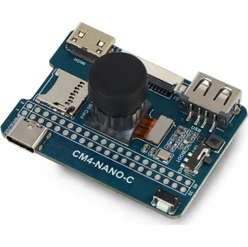 Stolní počítač Nano Base Board (C) - pin expandér s 8MPx kamerou pro Raspberry Pi Compute Module 4 Lite/eMMC - Waveshare 23451