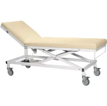 Zahradní lehátko VLE - 005, vyšetřovací lehátko s jedním motorem, béžová