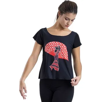 Happy Dance,Tričko na flamenco 2462SU, potisk 18 44