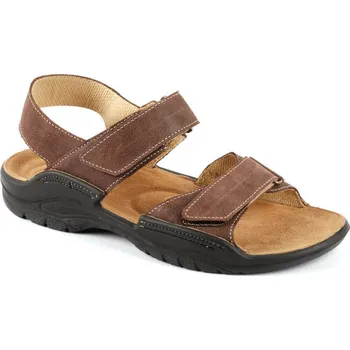 Dámská zdravotní obuv Medistyle Pánský zdravotní sandál Karel hnědý Velikost: 41