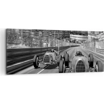 Obraz Foto obraz na plátně 100x40 – motiv: motorismus, do obýváku, ložnice, velký nástěnný