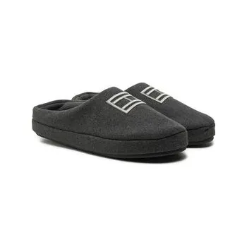 Dámská obuv Bačkory Tommy Hilfiger Flag Warm Felt House Shoe FM0FM05227 Tmavomodrá 41_42