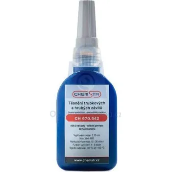 Průmyslové lepidlo Lepidlo na závity CH 670.542, CHEMSTR 250 g, barva hnědá, balení 1 ks