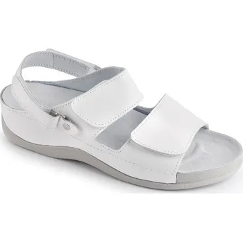 Dámská zdravotní obuv Medistyle Zdravotní dámský sandál Petra bílý SP-511 Velikost: 43