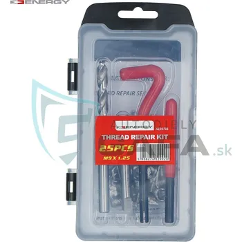 Závitořezný nástroj ENERGY Sada na opravu závitů M9x1,25 25 prvků NE00786
