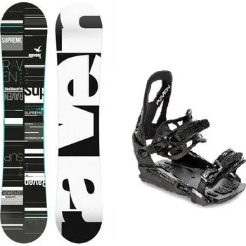Snowboarding Raven Supreme black/mint dámský snowboard + Raven S230 Black vázání 148 cm + vázání M/L (EU 41-47) + DÁREK + Doprava ZDARMA