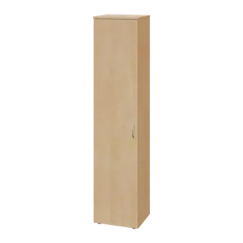 Šatní skříň CNP 5 - 4D skříň, 1-dveřová, levá, 1800x400x400, bříza světlá