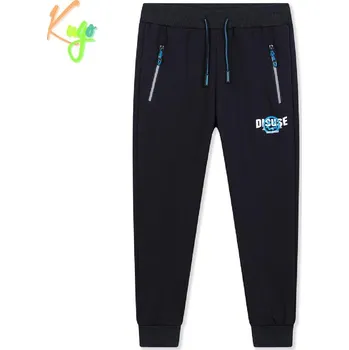 Teplé chlapecké tepláky Kugo GT8683 tmavě modré