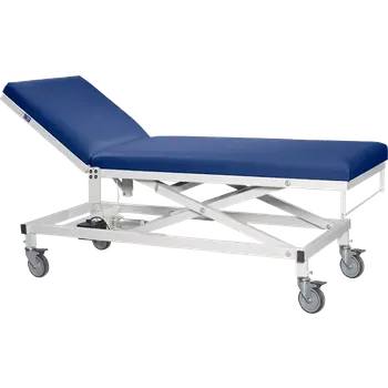Zahradní lehátko VLE - 005, vyšetřovací lehátko s jedním motorem, modrá
