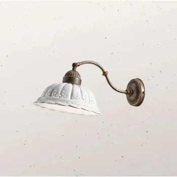 Nástěnné svítidlo Il Fanale Il Fanale Anita 061.18.OC rustikální nástěnné svítidlo, keramika Bassano a mosaz