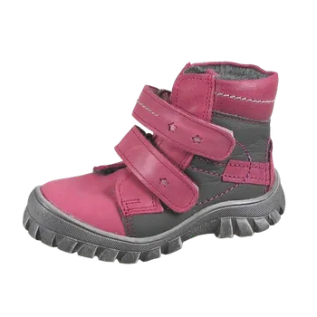 Dívčí obuv ESSI dětská zimní obuv Essi S 2408 červená Velikost: 21