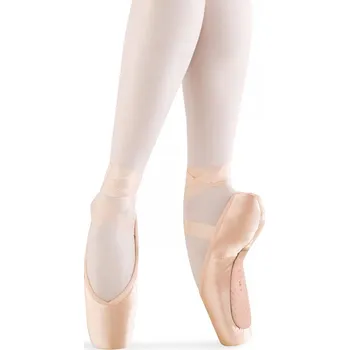 Dámská sálová obuv Bloch,Alpha - baletní špičky s 3/4 podrážkou S0104L, růžová 37.5 3X