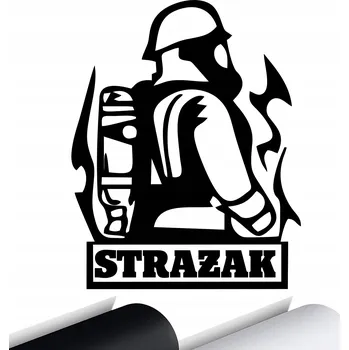 Samolepicí dekorace na vozidlo Samolepka na auto HASIČ HASIČ OSP HOBBY, 15x12