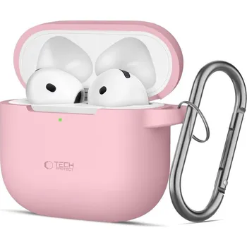 TECH-PROTECT SILICONE HOOK APPLE AIRPODS 4 DUSTY PINK