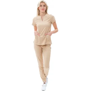 Perlička® Zdravotnická košile LILI SATTÉ Cappuccino Barva: Cappucino, Velikost: 44