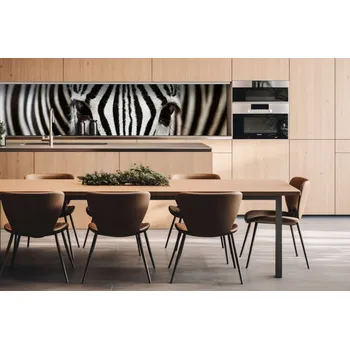 Obklad DIMEX | Dibond za kuchyňskou linku DBW-26060-016 | 260 x 60 cm | Zebra + Dibond deska za kuchyňskou linku DIMEX v rozměru 260 x 60 cm, motiv Zebra