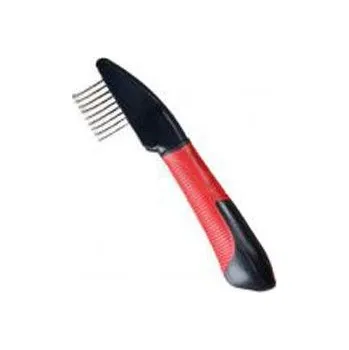 Kartáč pro zvířata Hrablo trimovací s kulatými zuby Small KAR