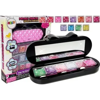 Make-up Dětská kosmetika Make-up s pouzdrem, oční stíny, lesk na rty, tvářenka