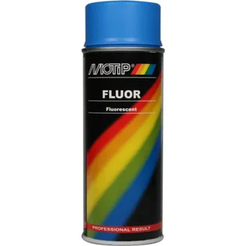 Barva ve spreji MOTIP EFECT FLUOR BLUE 400ML