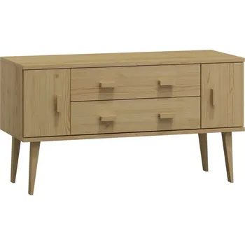 Komoda Komoda z masivu borovice Nord K3/2S 135/58,5/42 cm / přírodní