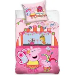 Povlečení Prasátko Pepina Loutkové divadlo 140x200, 70x90 cm