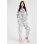 Hřejivý overal Polar Bear světle šedý S