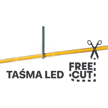 LED páska DomenoLED LED pásek LED COB 24V 13W 528LED/m FREECUT 4000K CRI (index podání barev) 90 - Rolka 30m.