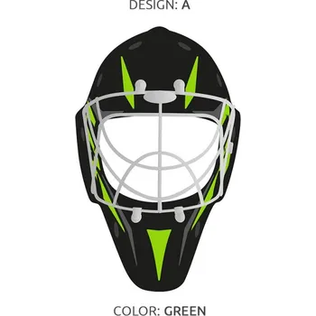 Florbalová maska TEMPISH Set nálepek pro HERO masku B - white