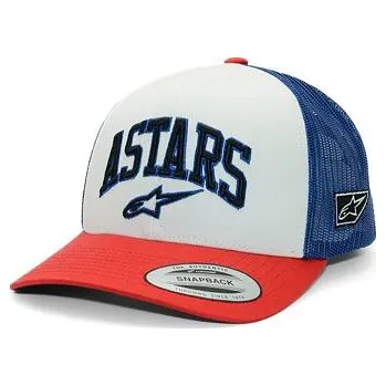 Kšiltovka Kšiltovka Alpinestars - Dunker Trucker - White/Red/Blue