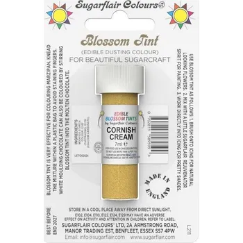 Jedlá prachová barva cornish cream 7ml - Sugarflair