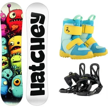 Snowboard Hatchey Loony dětský snowboard + Beany Kido vázání + Beany Joker boty 110 cm + XXS (EU 25-32) + DÁREK + Doprava ZDARMA