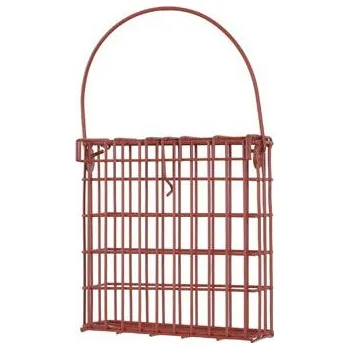 Krmítko pro ptáka Krmítko venk.CUBIC na loj.bl. kov červená22cm Zolux