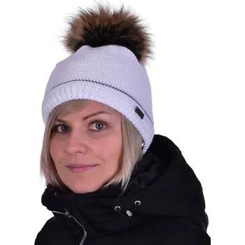 Čepice Dámská zimní čepice Kerbo W BEZRE 001 bílá velikost U