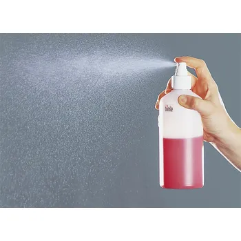 Krycí sklíčko k mikroskopu Lahvičky s rozprašovačem z HDPE, pumpičkový rozprašovač z PP, transparentní provedení, 250 ml, 10 ks