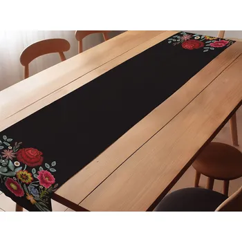 ubrus WALIA® Kuchyňský běhoun VYŠÍVANÉ KVĚTY 2 45x140 cm, + Prodloužená možnost vrácení zboží do 50 dnů
