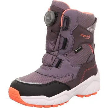 Dívčí zimní obuv Dívčí sněhule CULUSUK 2.0 Purple/Orange Gore-Tex, Superfit, 1-009172-8510, fialová - 31