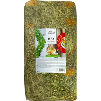 Krmivo pro hlodavce LIMARA Seno s přídavkem měsíčku 150l/5kg