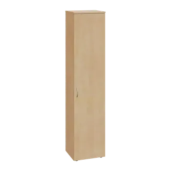 Šatní skříň CNP 5 - 4D skříň, 1-dveřová, pravá, 1800x400x400, bříza světlá