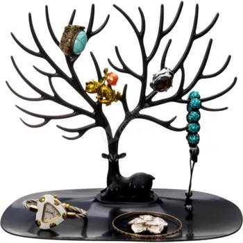 Souprava šperků Prosperk Luxusní stojan na šperky jelen černý S5411