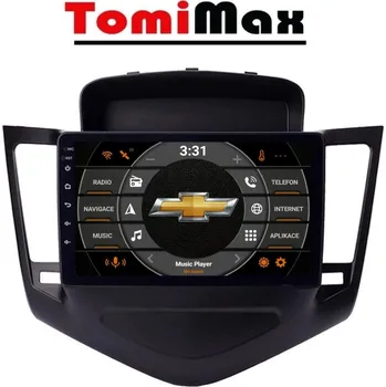 Autorádio TomiMax Chevrolet Cruze Android 14 autorádio s WIFI, GPS, USB, BT HW výbava: nedostupný - 2K 2000x1200px 8 Core 4GB+64GB - pouze displej D - Model auta: Chevrolet Cruze 2008-2015, Velikost obrazovky: Dotyková obrazovka: 9"