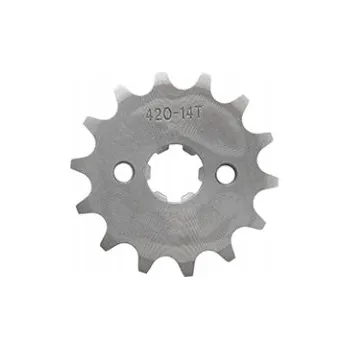 Řetězová sada pro motocykl Přední ozubené kolo (pastorek) Moretti 14 zubů, rozteč 420
