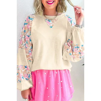 Dámská mikina OMG Dámská mikina bez zapínání Marcialis meruňková M