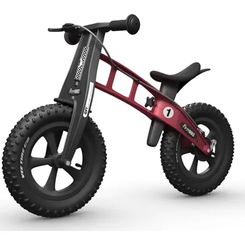 Odrážedlo Odrážedlo FirstBike FAT red - ZDARMA dopravné, košík a zvonek!