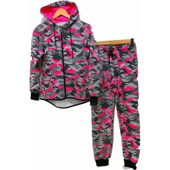 Kaline Dívčí tepláková souprava maskáč S (146/152)